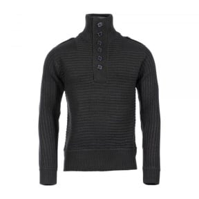 Sweter alpejski czarny - Brandit