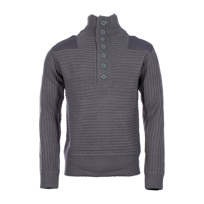Sweter alpejski antracytowy - Brandit
