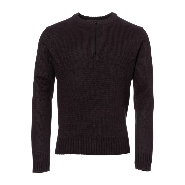 Sweter wojskowy czarny - Brandit