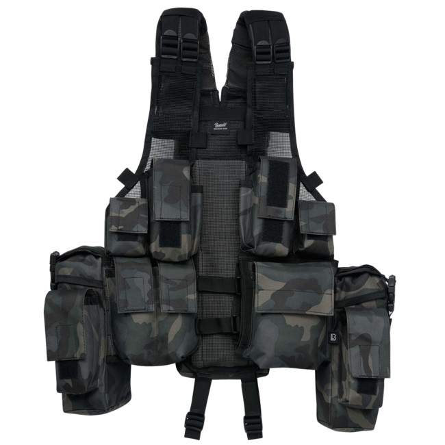 Gilet tactique darkcamo - Brandit