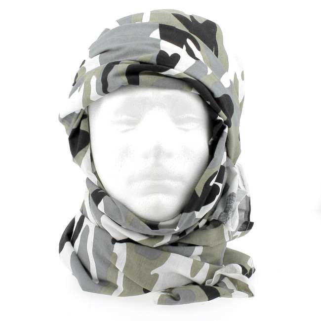 Grauer urbaner Camouflage-Schesch - CityGuard