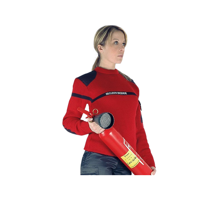 Marine-Pullover Brandschutz
