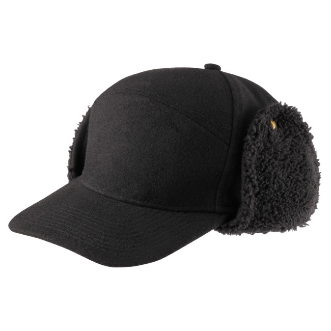 Casquette d'hiver de bucheron noir - Brandit