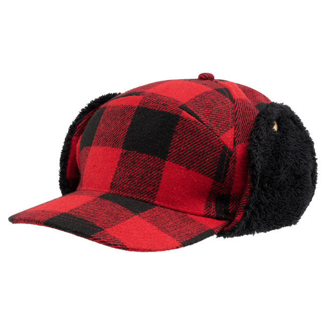 Winter houthakkerspet rood/zwart - Brandit