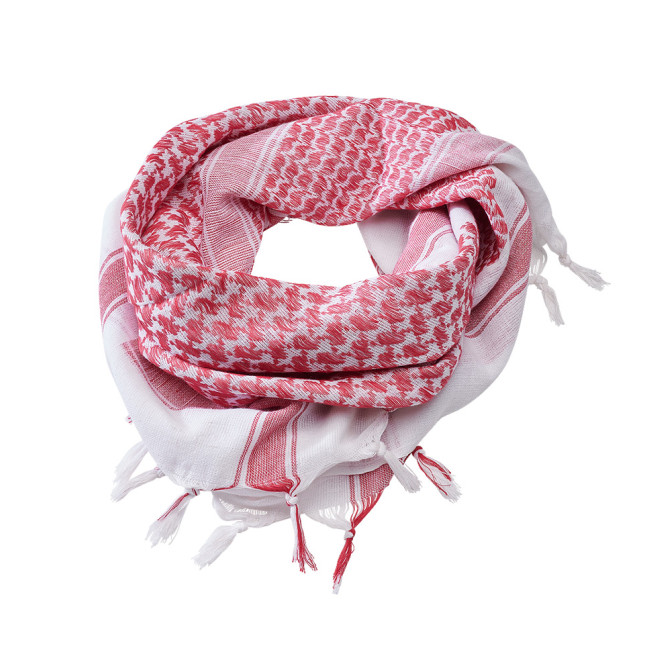 Écharpe shemag rouge/blanc - Brandit