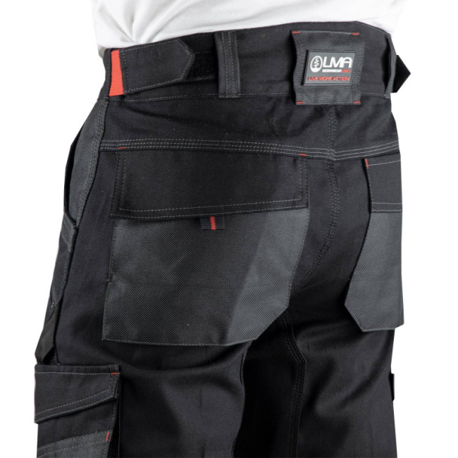 Pantalon multipoches CORTEX Noir - LMA