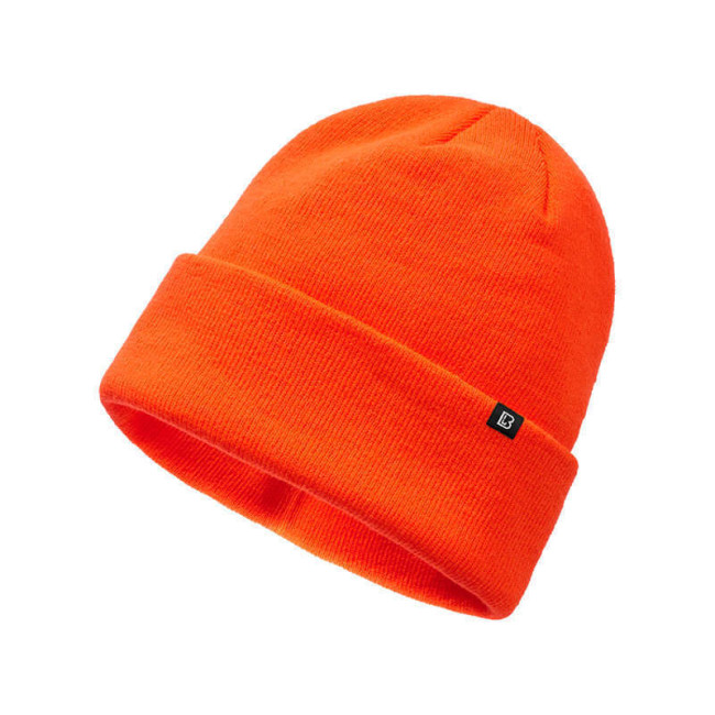 Czapka z drobnym splotem Watch Cap pomarańczowa - Brandit