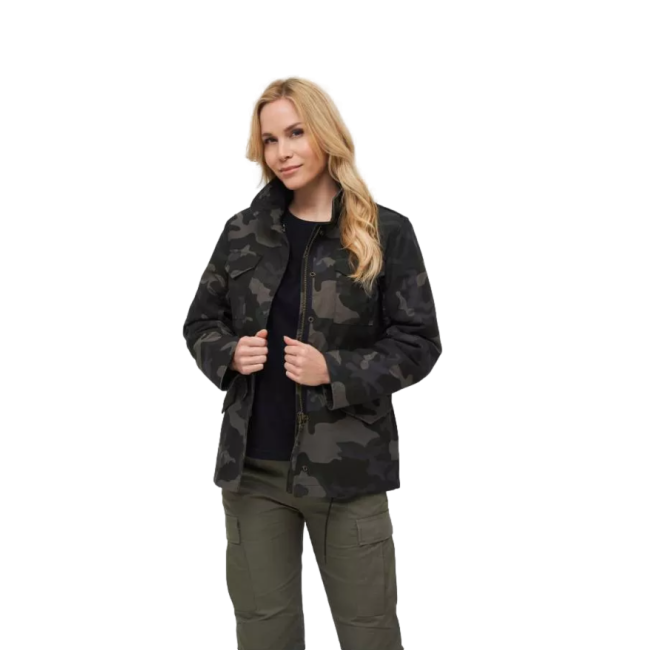 Dames klassieke jas M65 darkcamo - Brandit
