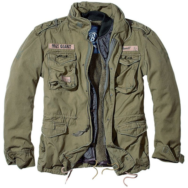 Militaire jas M65 Giant Olijfgroen - Brandit - correcte staat - TS - Occasion