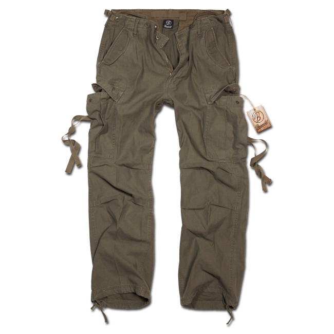 Vintage-Hose M65 olivgrün - Brandit