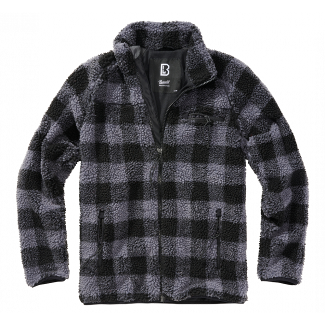 Fleece vest zwart/grijs - Brandit