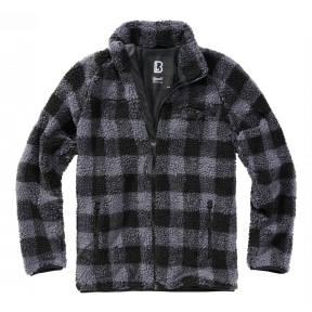 Fleecejacke schwarz/grau - Brandit