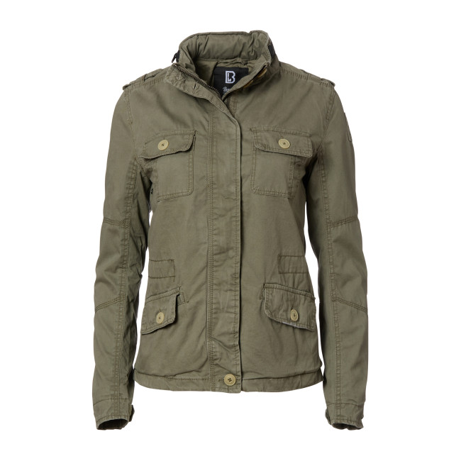 Damen Britannia Jacke oliv - Brandit