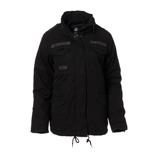 Veste militaire femme M65 Giant noir - Brandit