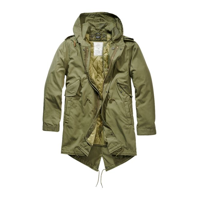 Militaire parka heren US M51 olijf - Brandit