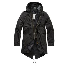 Parka militaire homme US M51 noir - Brandit