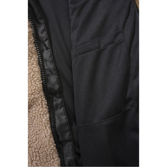 Veste femme polaire à capuche camel - Brandit