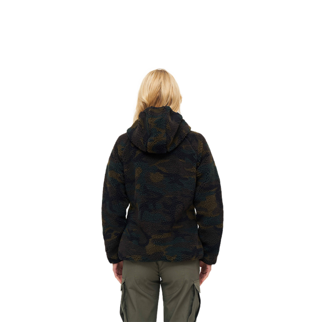 Veste femme polaire à capuche woodland - Brandit