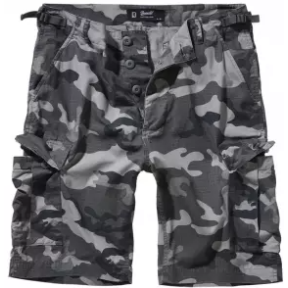 Short BDU Ripstop camo gris - Brandit
