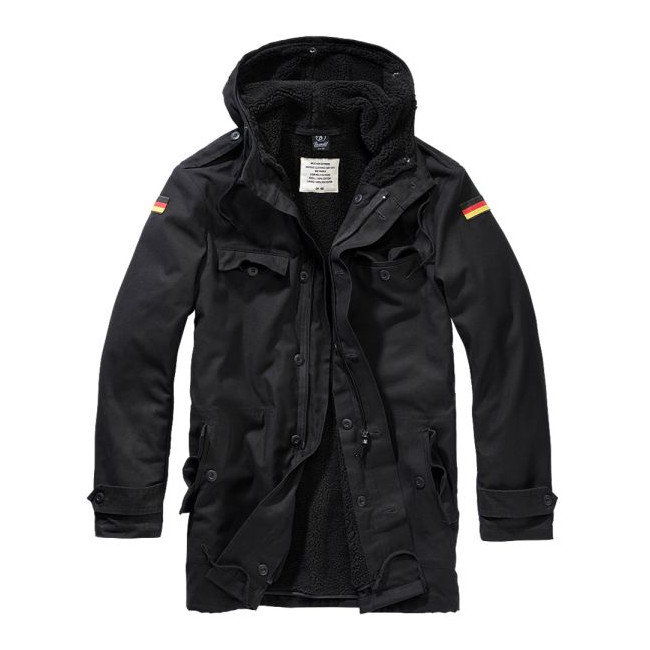 BW Flaggenparka schwarz - Brandit