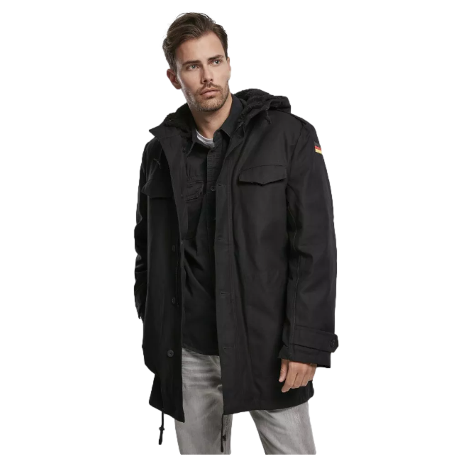 BW Flaggenparka schwarz - Brandit