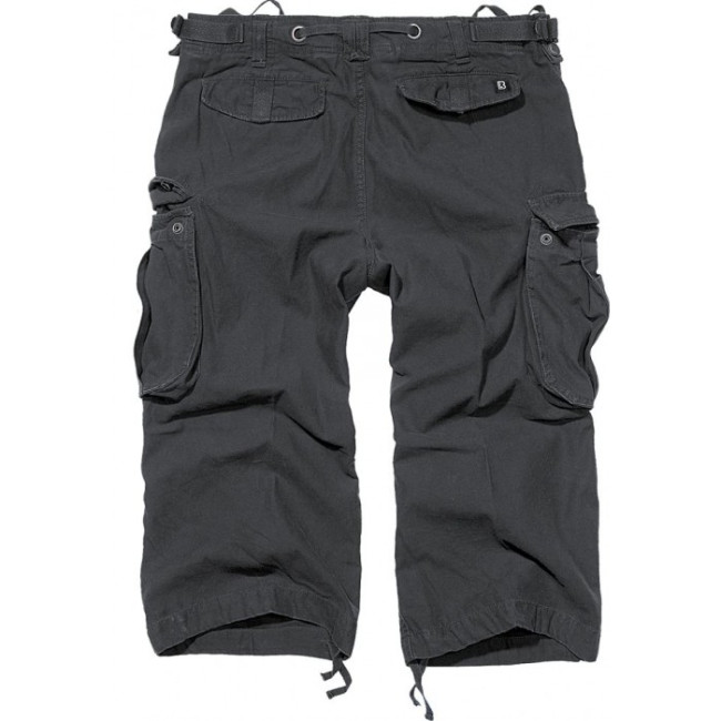 Vintage industrie 3/4 short zwart - Brandit