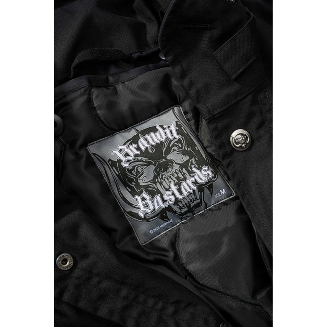 Motorhead M65 Jacke schwarz - Brandit