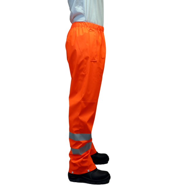 Pantalon de pluie HV orange fluo - Delta plus