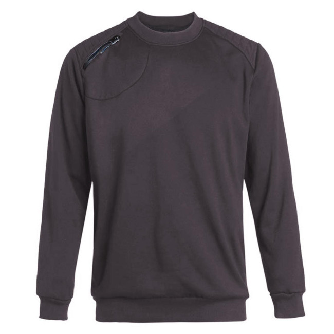 SWEATSHIRT RONDE HALS LEON GRIJS - North Ways