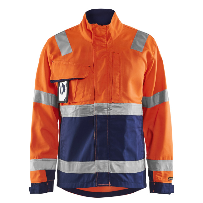 Veste haute visibilité orange fluo/marine 4064 - Blaklader