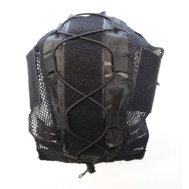 Fast Helmet BTP Helmüberzug Schwarz - Kombat Tactical
