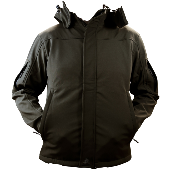 Softshell-Jacke Baroud Braun - Ares