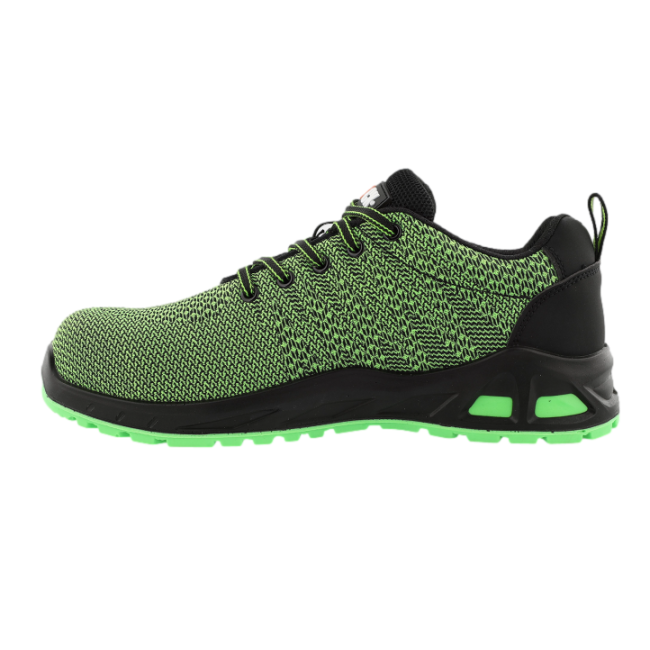 S1P TITUS Sicherheits-Sneaker niedrig neongrün - Herock