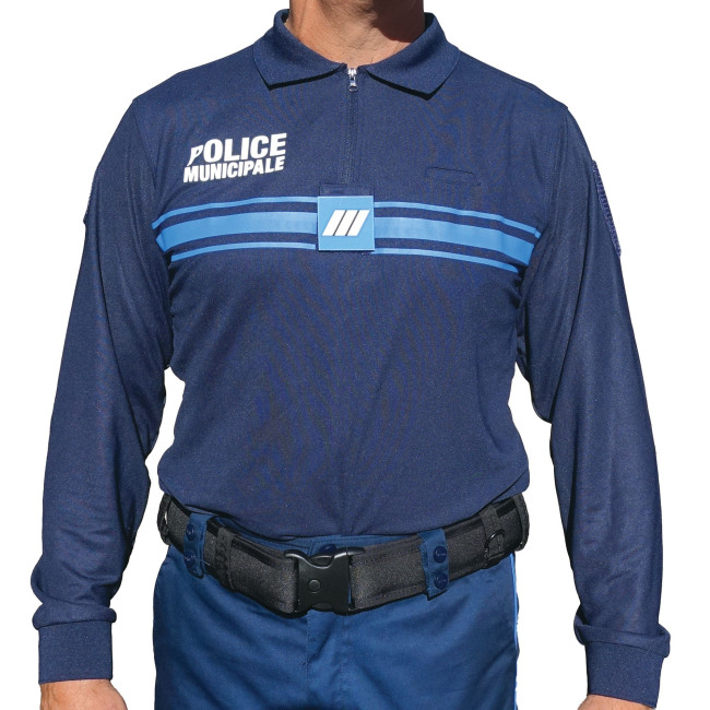 Polo Police Municipale manches longues Cooldry - Patrol