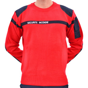 Marine-Pullover für die Feuerwehr