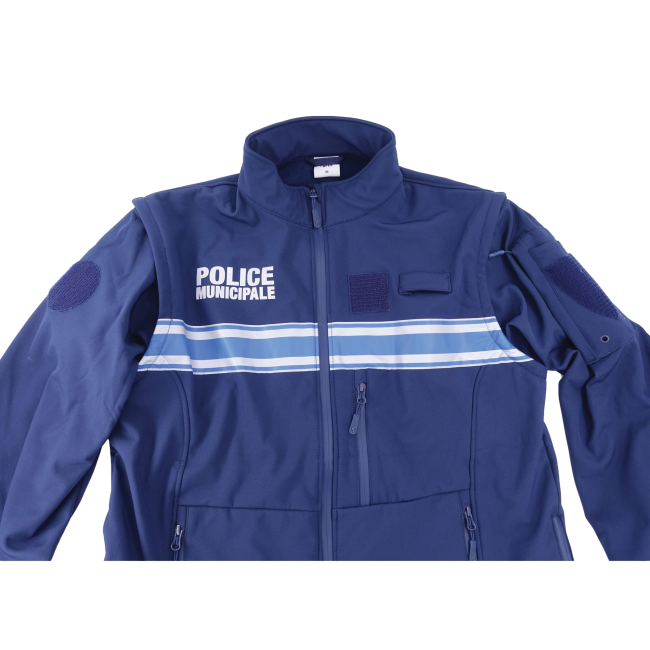 Kurtka softshell Policja Miejska 2-w-1 zdejmowane rękawy - Patrol