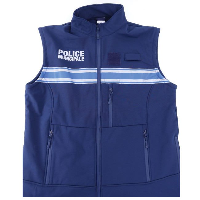 Blouson softhsell Police Municipale 2-en-1 manches amovibles - Patrol