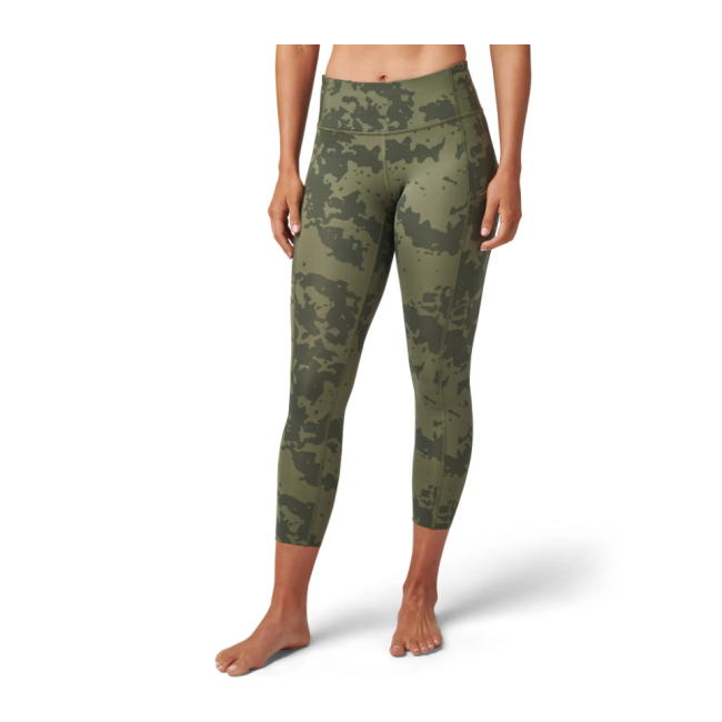 Legging PT-R Kaia Capri - Camo Vert Ranger - 5.11 Tactical