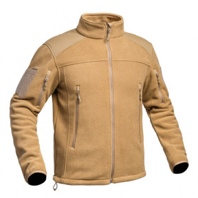 Fighter Fleecejacke tan - A10 Equipment