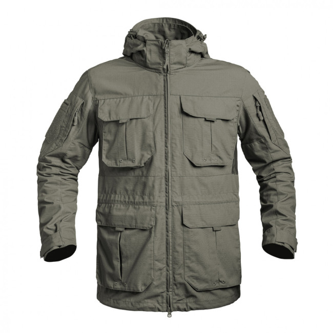 Lange Fighter Kampfjacke olivgrün - A10 Equipment