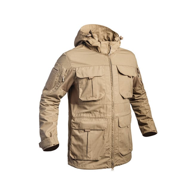 Veste longue de combat Fighter tan - A10 Equipment