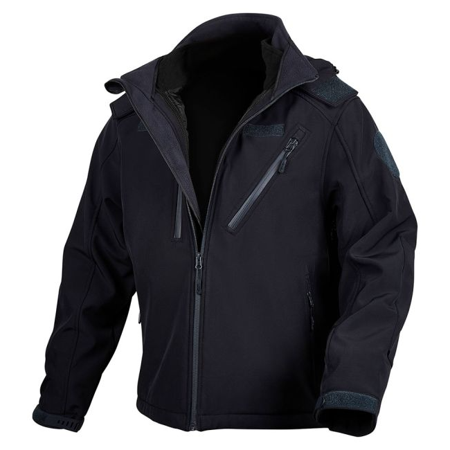 Softshell jas Elite 3-in-1 marineblauw - Ares