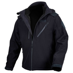 Kurtka softshell Elite 3-w-1 granatowa - Ares