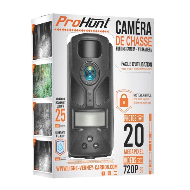 Camera de chasse 20M pixels Noir - Verney-Carron