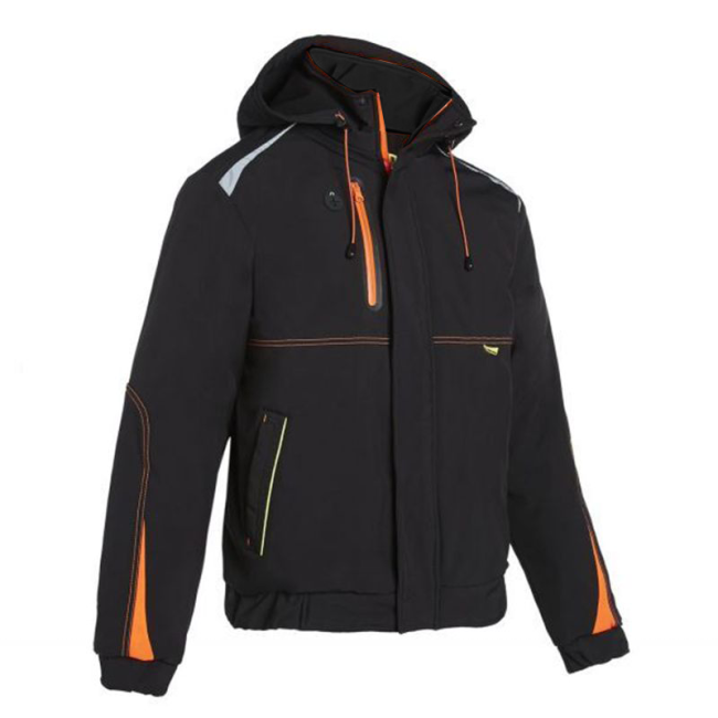  VESTE DE TRAVAIL MATELASSEE MORANE NOIR - North Ways