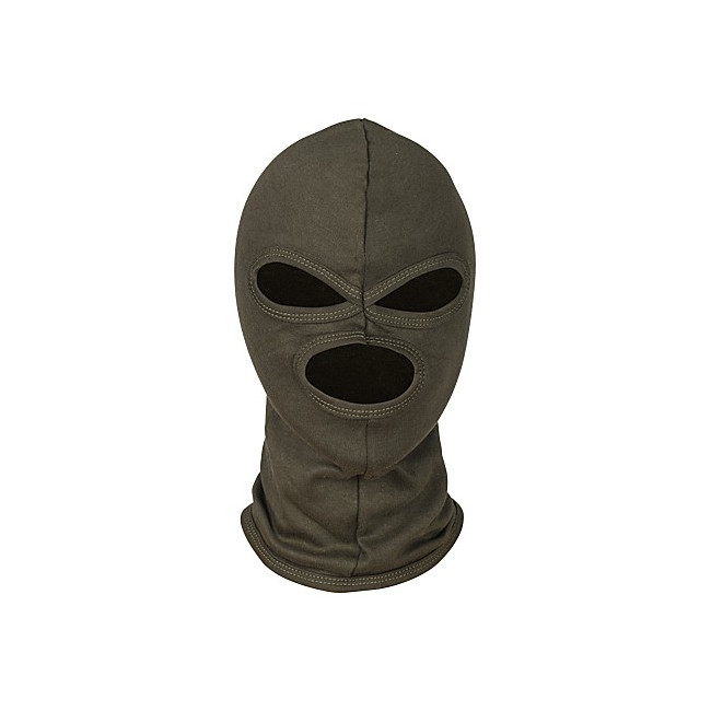 Kominiarka 3 otwory bawełna Khaki - CityGuard