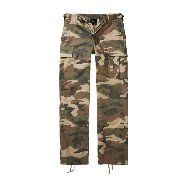 Spodnie damskie BDU Ripstop woodland - Brandit