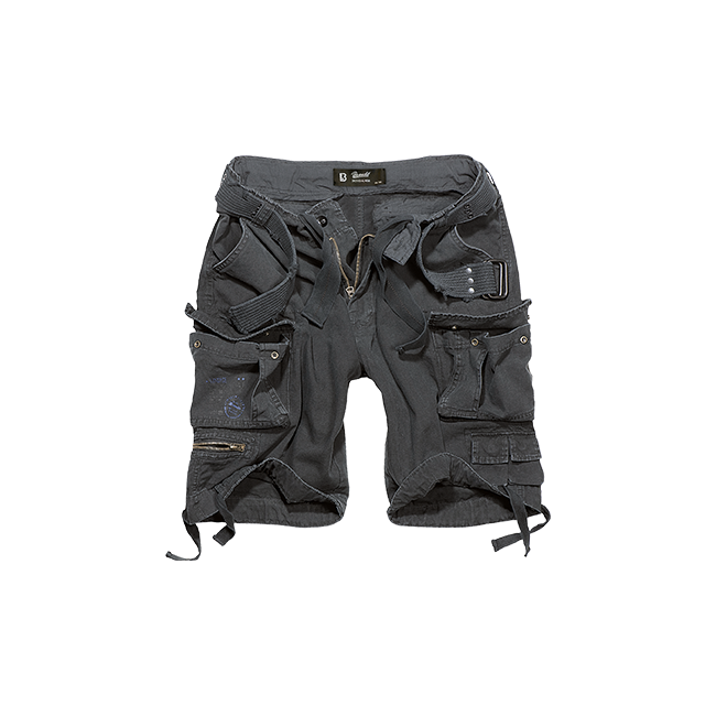 Savage Vintage Shorts schwarz - Brandit