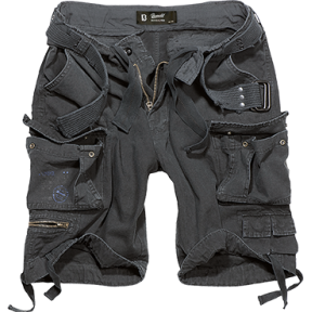 Savage Vintage Shorts schwarz - Brandit