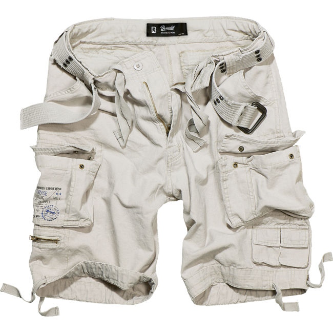 Short Savage Vintage old white - Brandit
